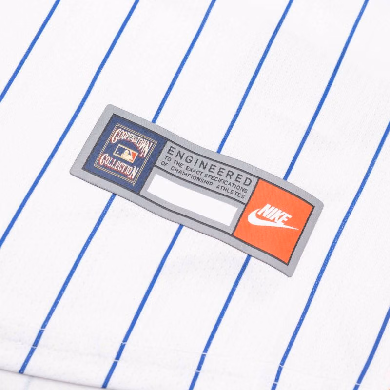 New York Mets Cooperstown Nike Limited MLB Jersey White view 5