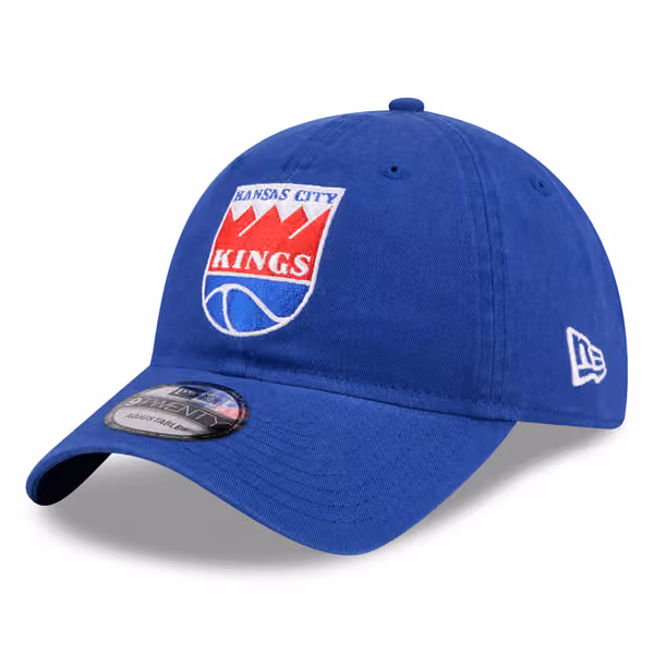 Kansas City Kings Hardwood Classics 9TWENTY Adjustable Cap Blue product photo