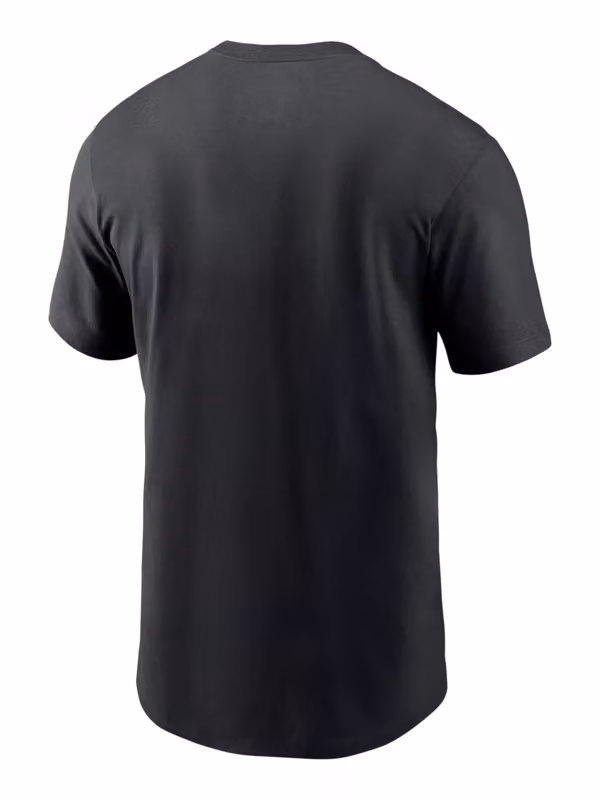 New Orleans Saints 2026 NFL Sideline Team Issue Dri-Fit T-Shirt Black view 2