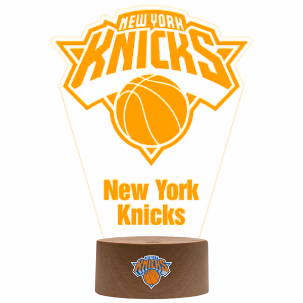 New York Knicks NBA Team Logo LED Sign view 2