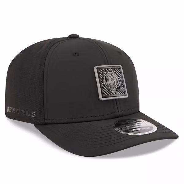 Cincinnati Bengals "BENGAL" Black 2026 NFL Training Camp 9SEVENTY Stretch-Snap Cap Black product photo