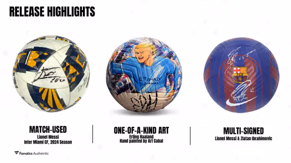 2026 Fanatics Under Wraps Autograph Football (Soccer Balls) Vol. 1 view 4