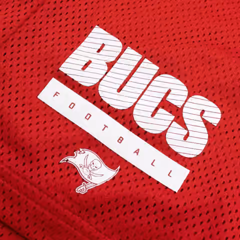 Tampa Bay Buccaneers 2024 NFL Sideline Mesh Nike Dri-FIT Shorts Red view 3