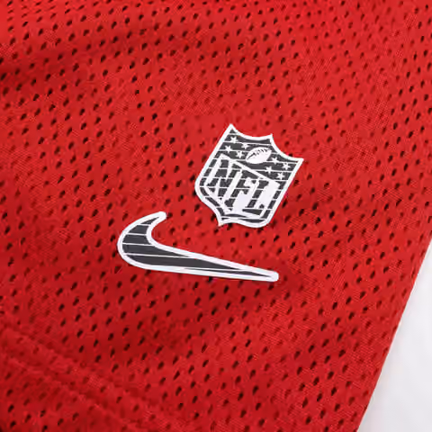 Tampa Bay Buccaneers 2024 NFL Sideline Mesh Nike Dri-FIT Shorts Red view 4