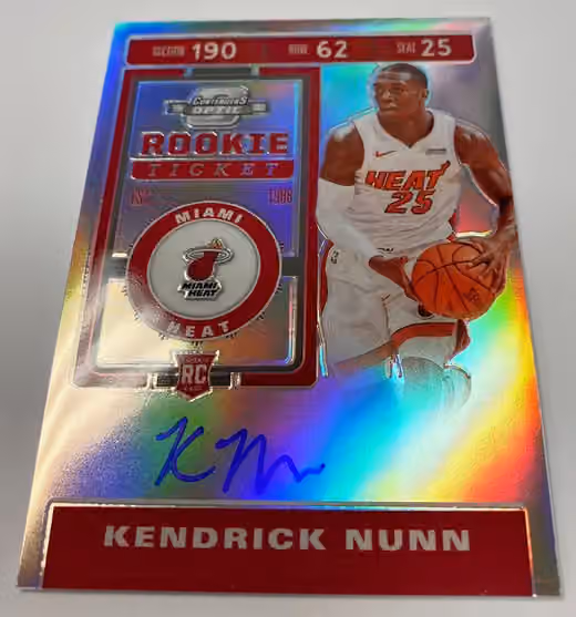 2019/20 Panini Contenders Optic Basketball Hobby Box NBA view 2