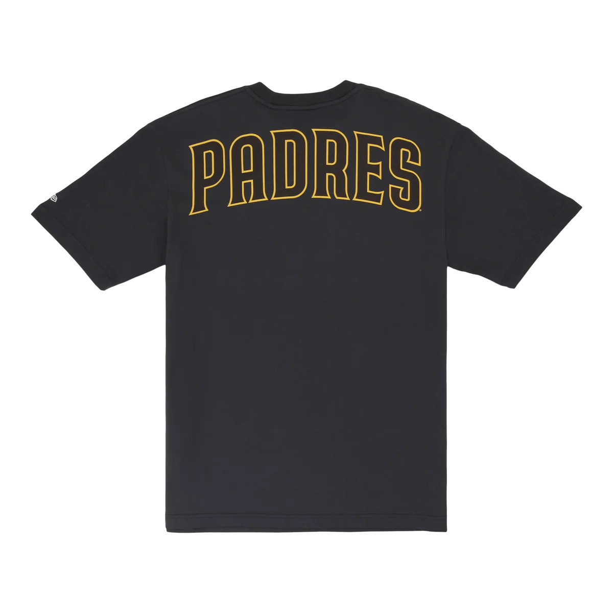 San Diego Padres Spring Color Collection New Era Charcoal Tee back view