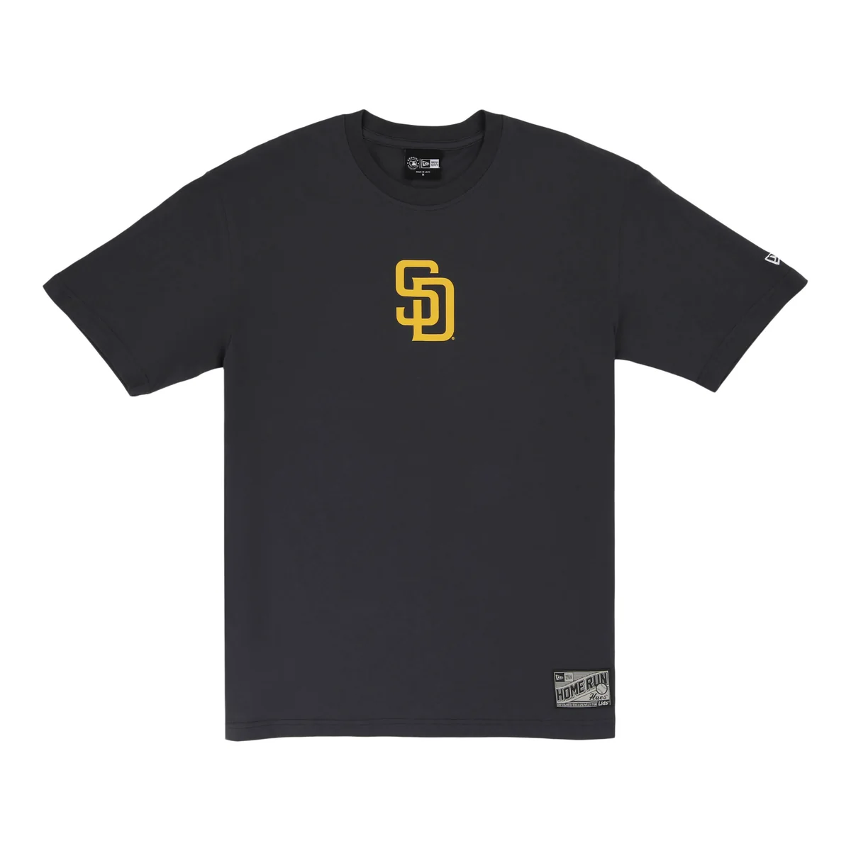 San Diego Padres Spring Color Collection New Era Charcoal Tee front view