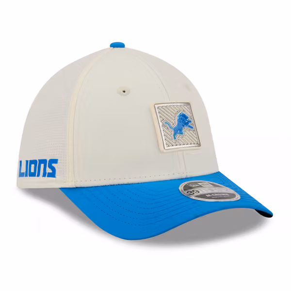 Detroit Lions 2026 NFL Training Camp 39THIRTY Flex Cap Cream/Blue product photo