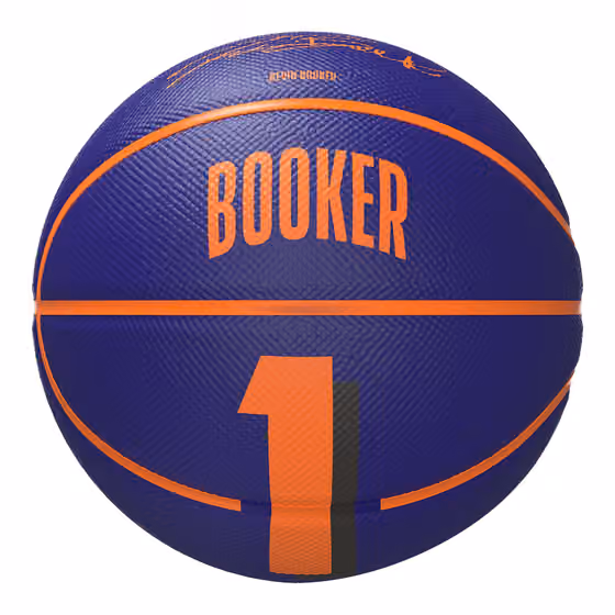 Devin Booker #1 Phoenix Suns Wilson NBA Mini Basketball (Size 3) view 1