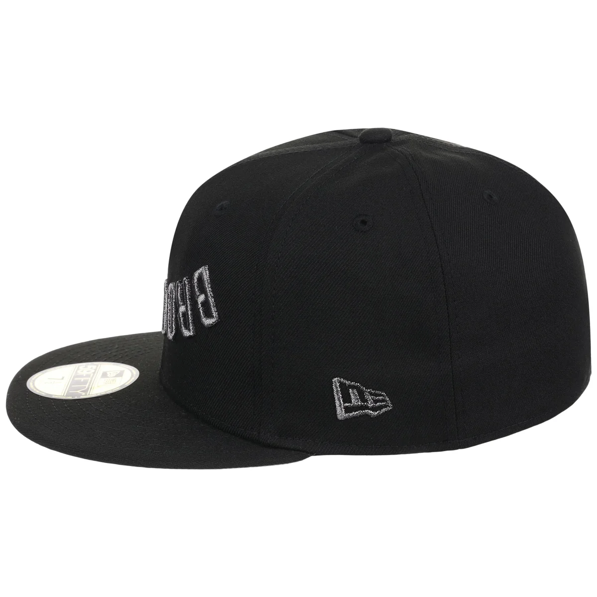Brooklyn Dodgers MLB Friday Flux New Era 59FIFTY - Black/Black detail view