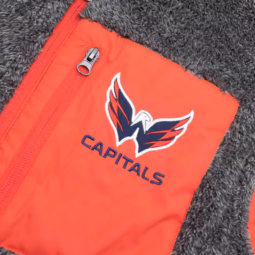 Washington Capitals G-III NHL Reversible Sherpa Winter Vest view 5