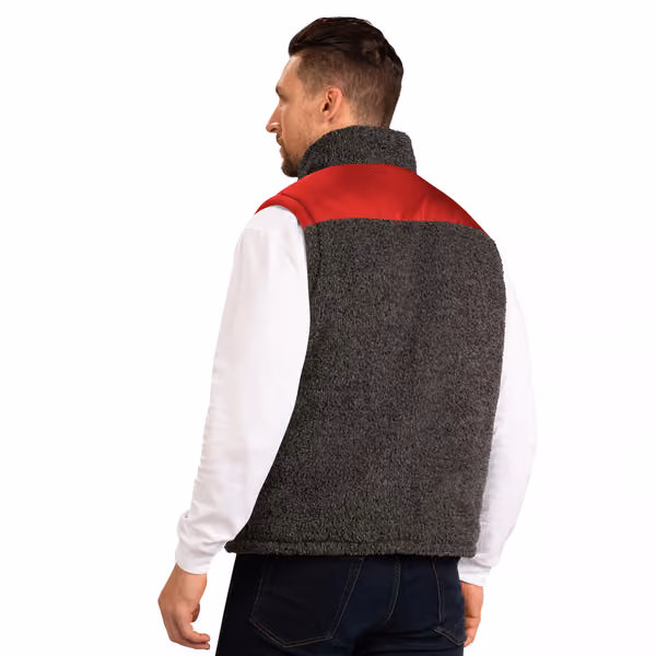 Washington Capitals G-III NHL Reversible Sherpa Winter Vest view 3