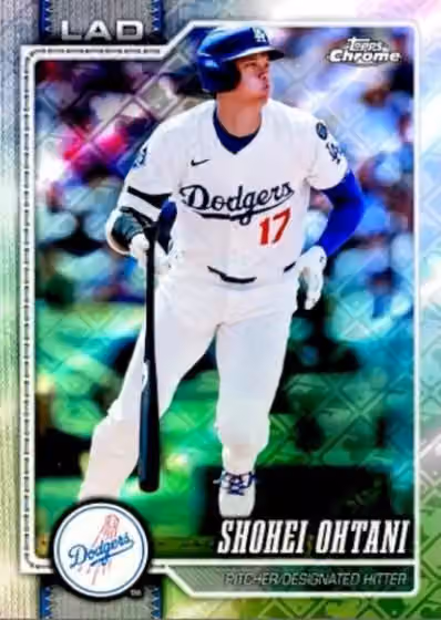 2026 Topps Chrome Baseball MLB Logofractor Edition Box view 2