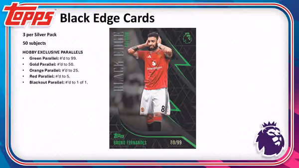 (LIVE BREAK) 2025/26 Topps Premier League Football (Soccer) EPL Hobby Box view 4