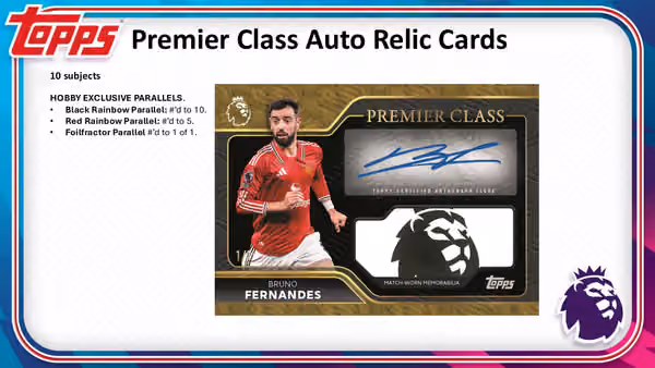 (LIVE BREAK) 2025/26 Topps Premier League Football (Soccer) EPL Hobby Box view 9