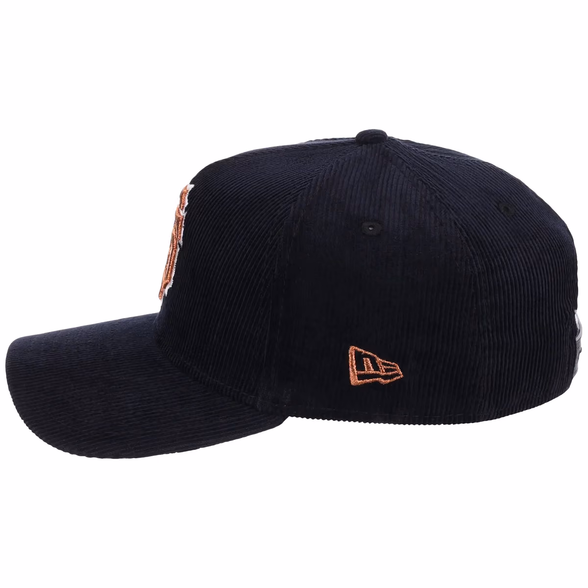 San Francisco Giants MLB Navy Cord FASHION CORE New Era 9FORTY A-Frame detail view