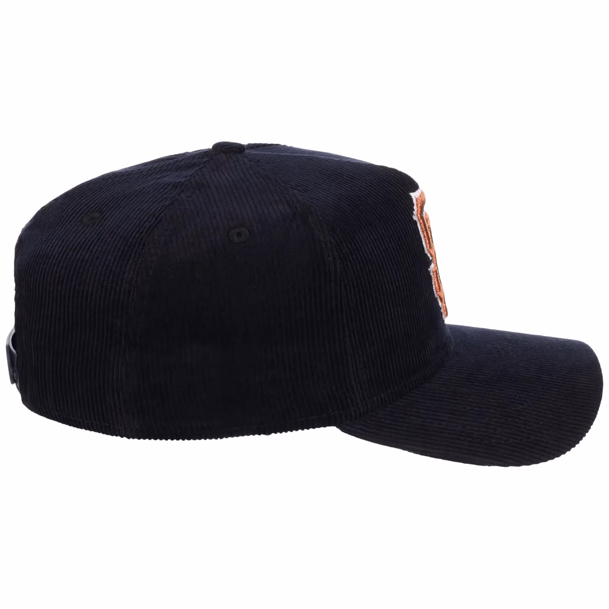 San Francisco Giants MLB Navy Cord FASHION CORE New Era 9FORTY A-Frame detail view