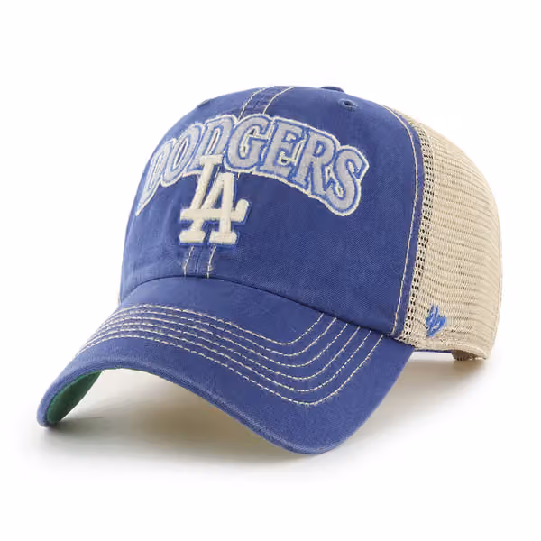 Los Angeles Dodgers Vintage Tuscaloosa '47 Clean Up Trucker MLB Cap product photo
