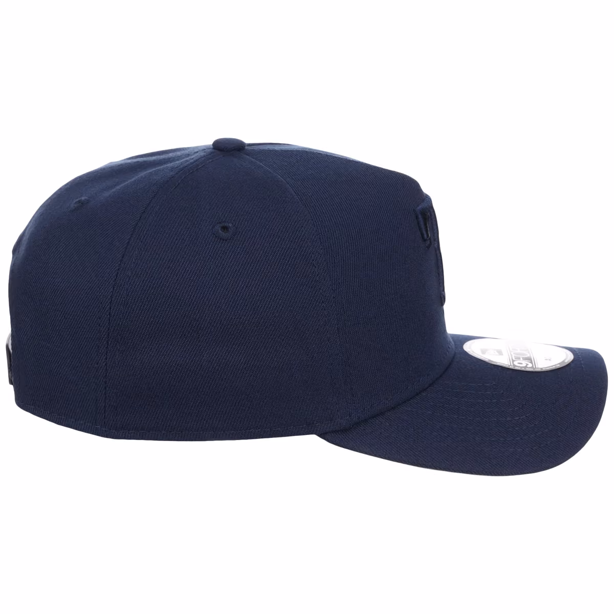 Texas Rangers MLB Navy FASHION CORE New Era 9FORTY A-Frame detail view