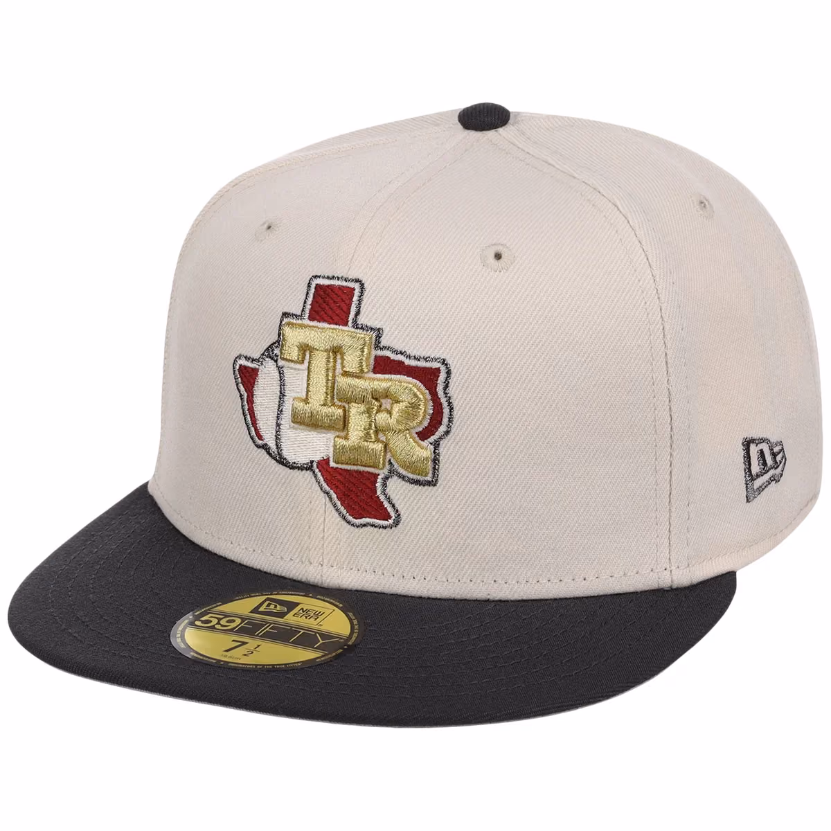 Texas Rangers MLB Smoke 'n Merlot New Era 59FIFTY detail view