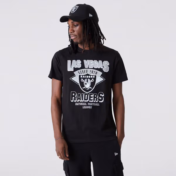 Las Vegas Raiders Established New Era NFL T-Shirt view 1
