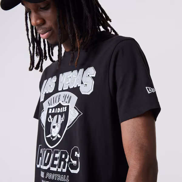 Las Vegas Raiders Established New Era NFL T-Shirt view 4