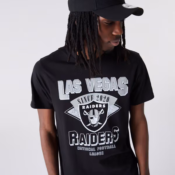 Las Vegas Raiders Established New Era NFL T-Shirt view 5