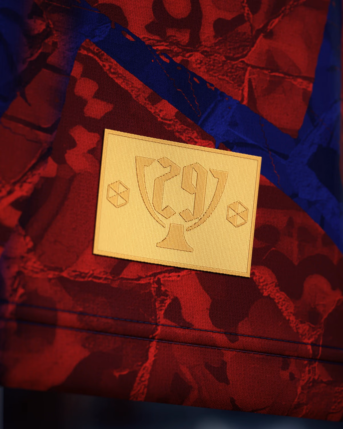 Jersevo Custom Personalized Barcelona 2026 Spanish Champions Jersey detail view 6