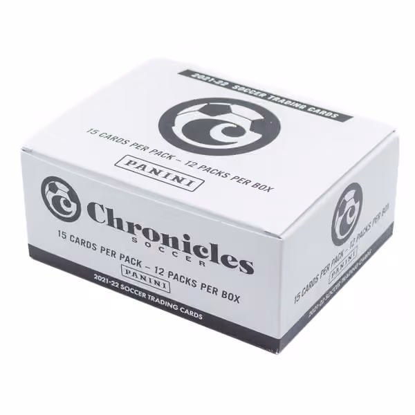 2021/22 Panini Chronicles Soccer Multi Cello 12-Pack Box view 1