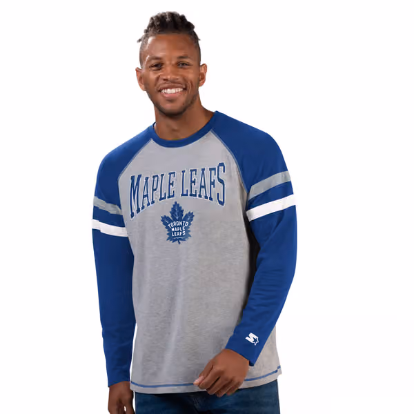 Toronto Maple Leafs Starter NHL Long Sleeve T-Shirt view 1