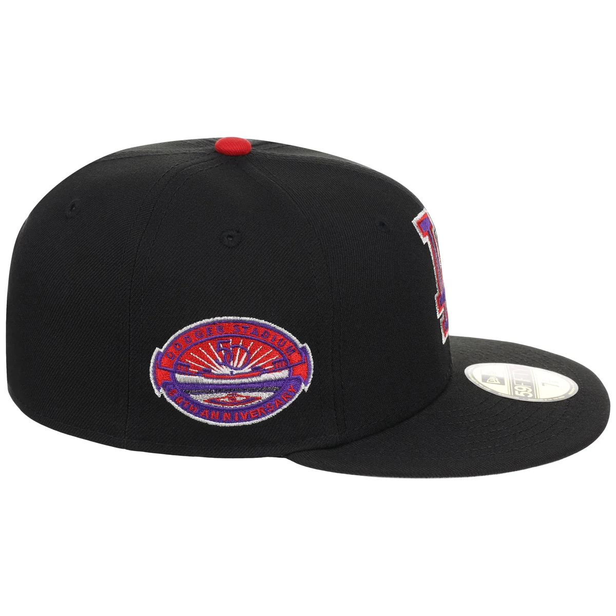 Los Angeles Dodgers MLB Galaxy Dust New Era 59FIFTY detail view