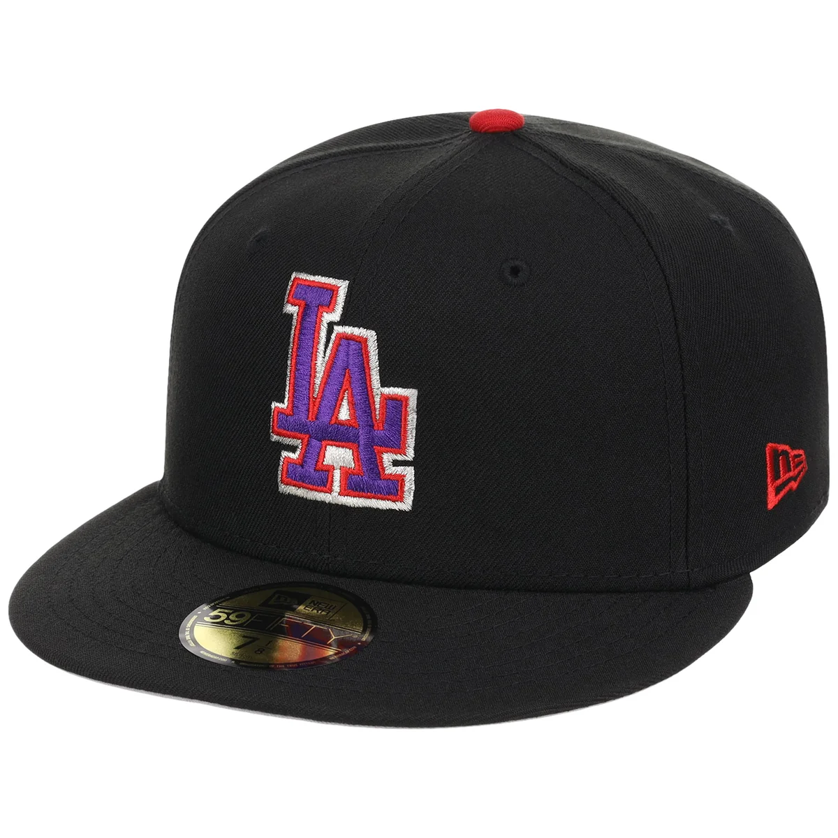 Los Angeles Dodgers MLB Galaxy Dust New Era 59FIFTY detail view