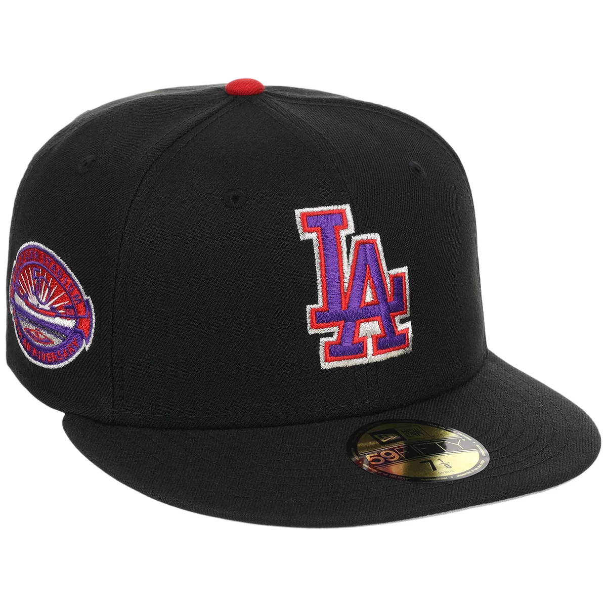Los Angeles Dodgers MLB Galaxy Dust New Era 59FIFTY front view
