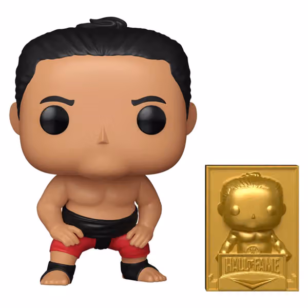 Funko POP! #202 Yokozuna Hall of Fame Plaque Vinyl WWE Legends Figure view 2