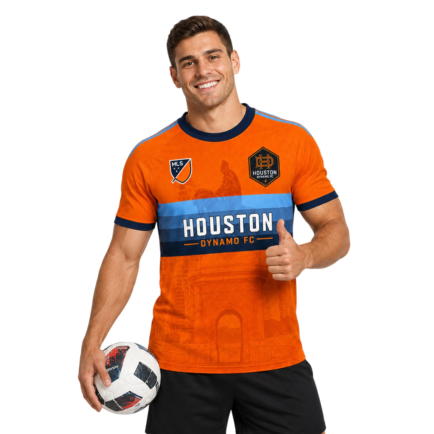 Houston Dynamo Soccer Fan Jersey – Remarkable Cityscape