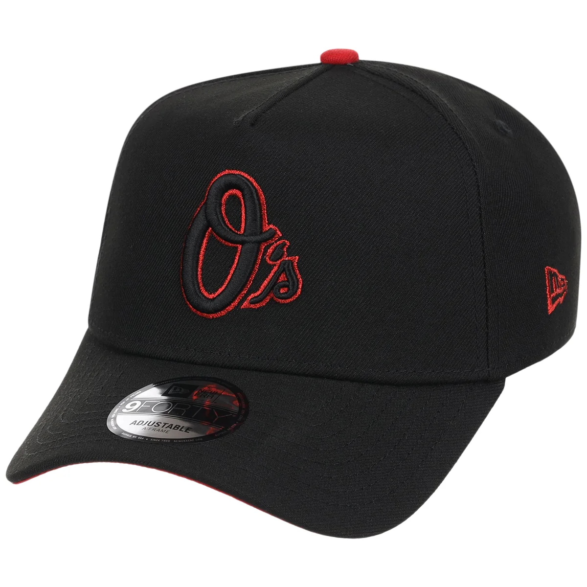 Baltimore Orioles MLB Midnight Massacre New Era 9FORTY detail view