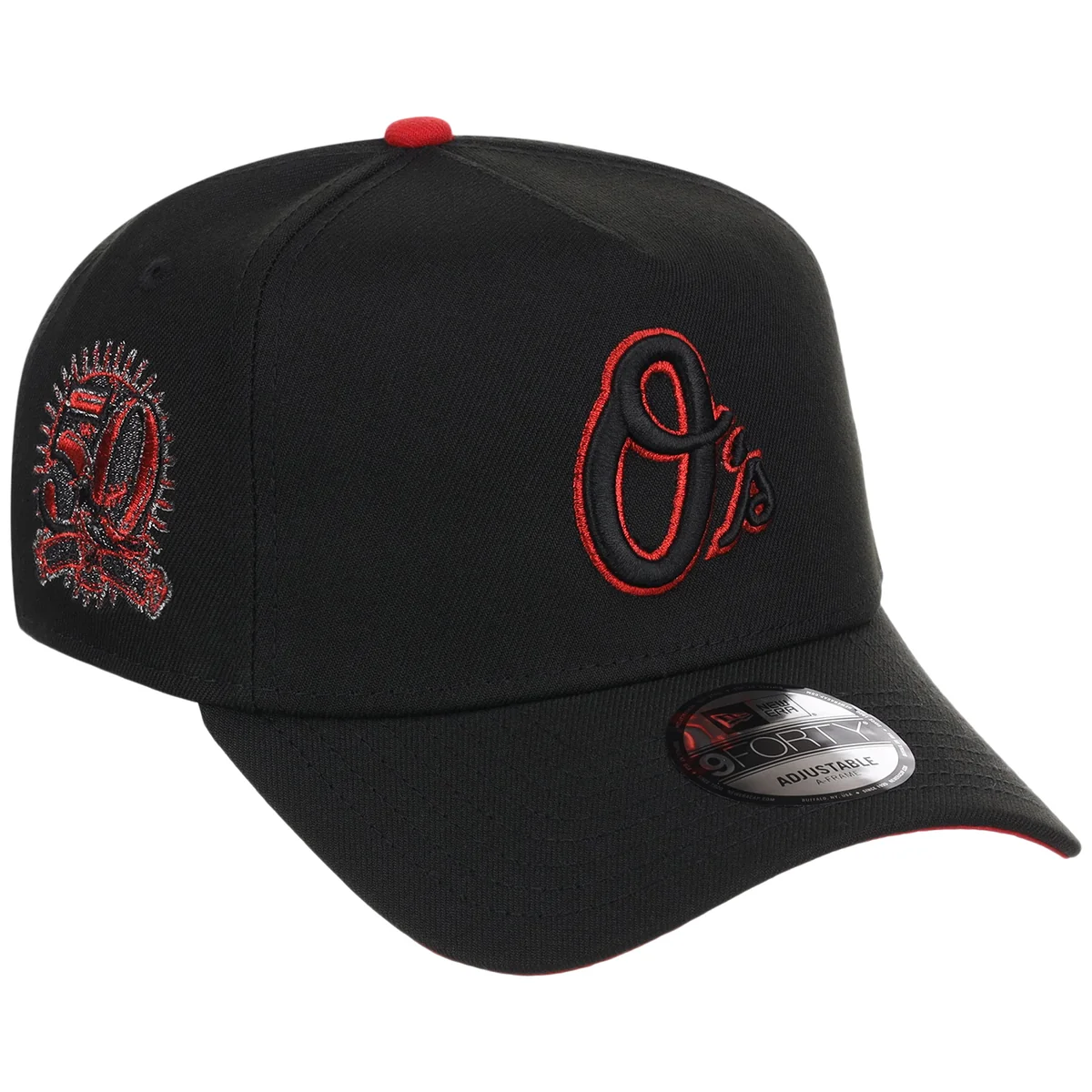 Baltimore Orioles MLB Midnight Massacre New Era 9FORTY front view