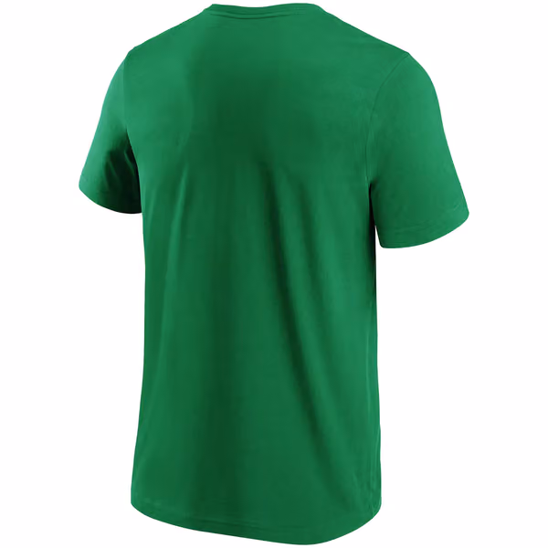 Notre Dame Fighting Irish Primary Logo NCAA T-Shirt Green view 2
