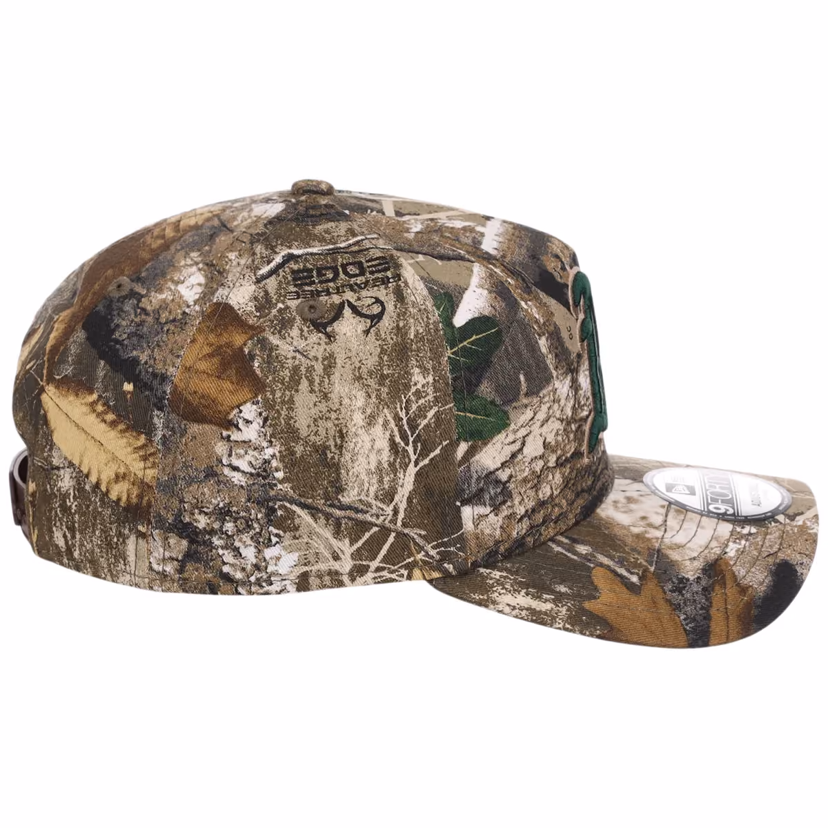 Oakland Athletics MLB Realtree FASHION CORE New Era 9FORTY A-Frame detail view