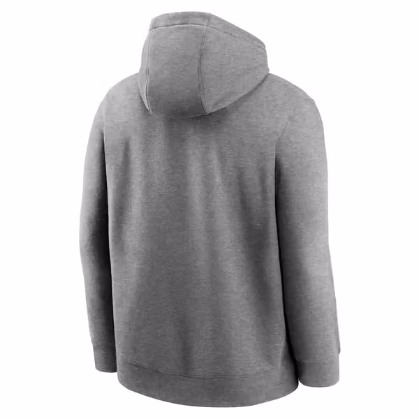 New York Mets City Connect Nike French Terry Club Hoodie Gray view 2