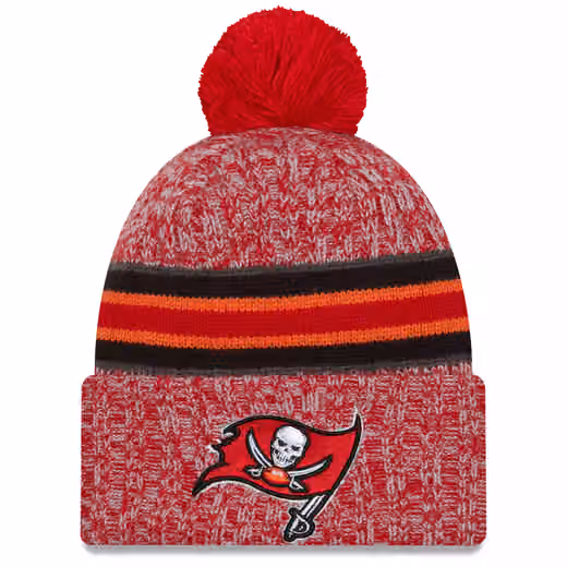 Tampa Bay Buccaneers 2023 NFL Sideline New Era Sport Knit Hat product photo