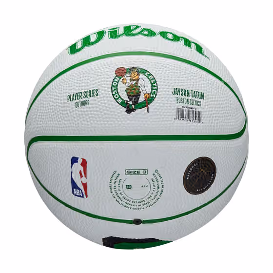 Jayson Tatum #0 Boston Celtics Wilson NBA Mini Basketball (Size 3) view 5