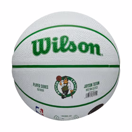 Jayson Tatum #0 Boston Celtics Wilson NBA Mini Basketball (Size 3) view 2