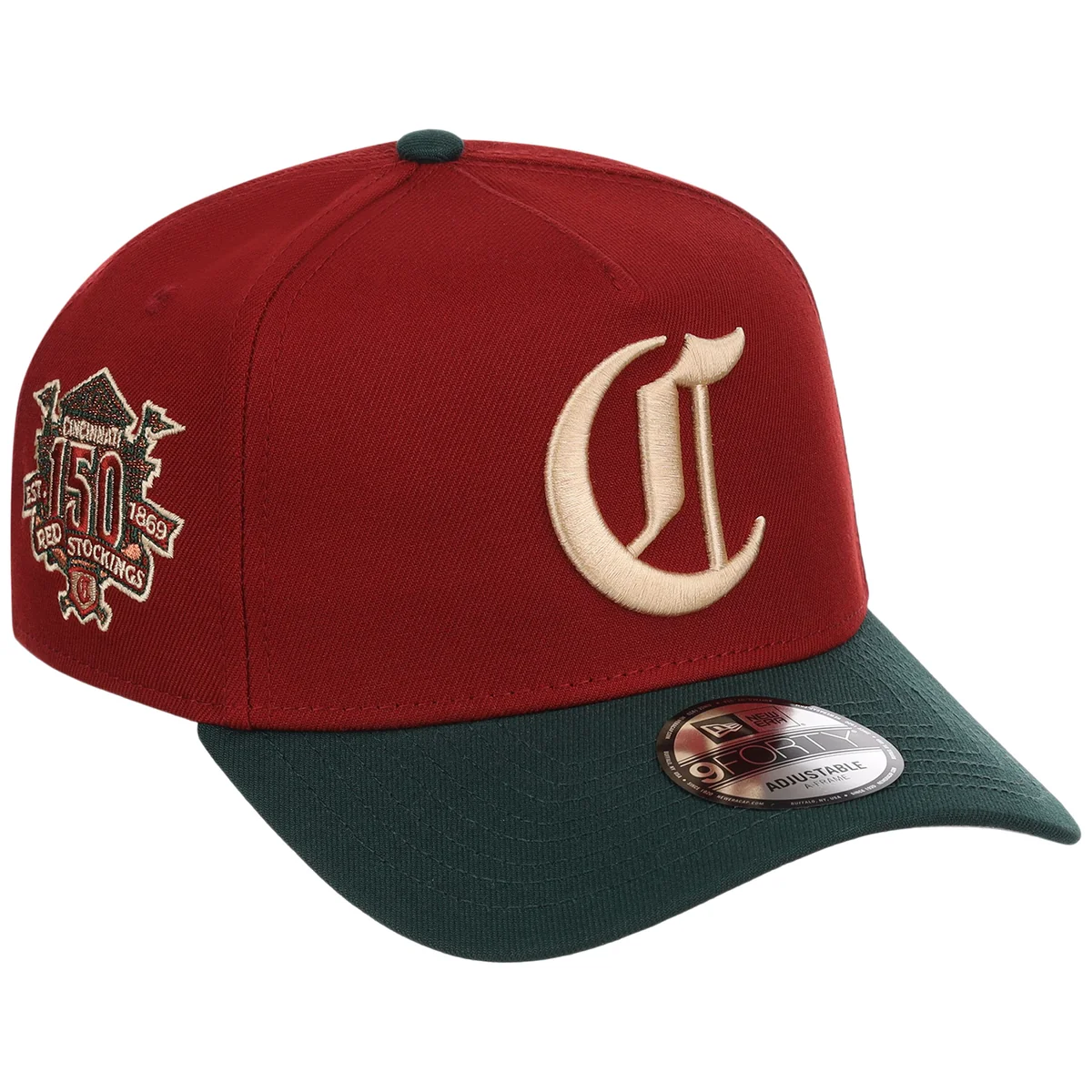 Cincinnati Reds MLB Terra Verde New Era 9FORTY front view