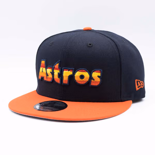 Houston Astros Cooperstown Wordmark New Era 9FIFTY Snapback MLB Cap product photo