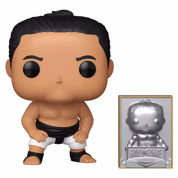 Funko POP! #202 Yokozuna Hall of Fame Plaque Vinyl WWE Legends Figure CHASE view 2