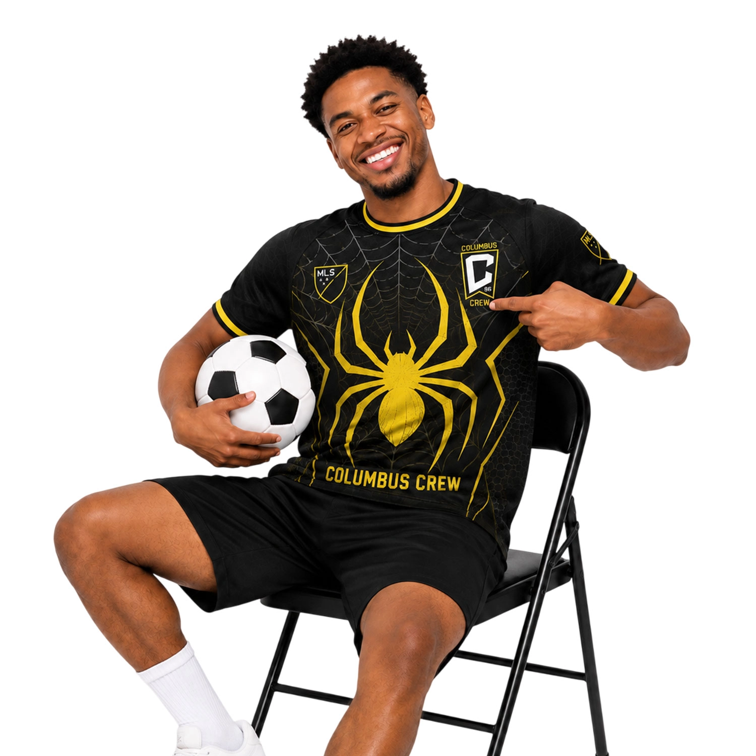 Columbus Crew Fan Jersey – Epic Spiderman Style