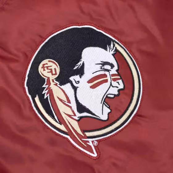 Florida State Seminoles Starter Scout Varsity NCAA Jacket Red view 3