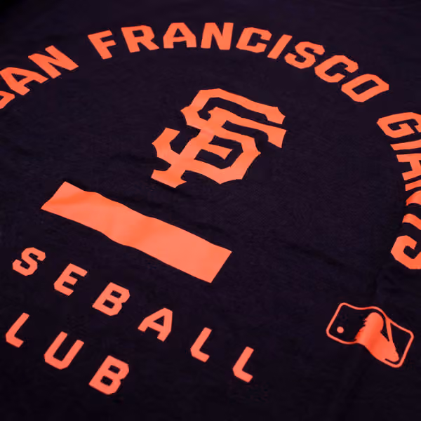San Francisco Giants Early Work 2026 MLB Authentic Tri-Blend T-Shirt Black view 3