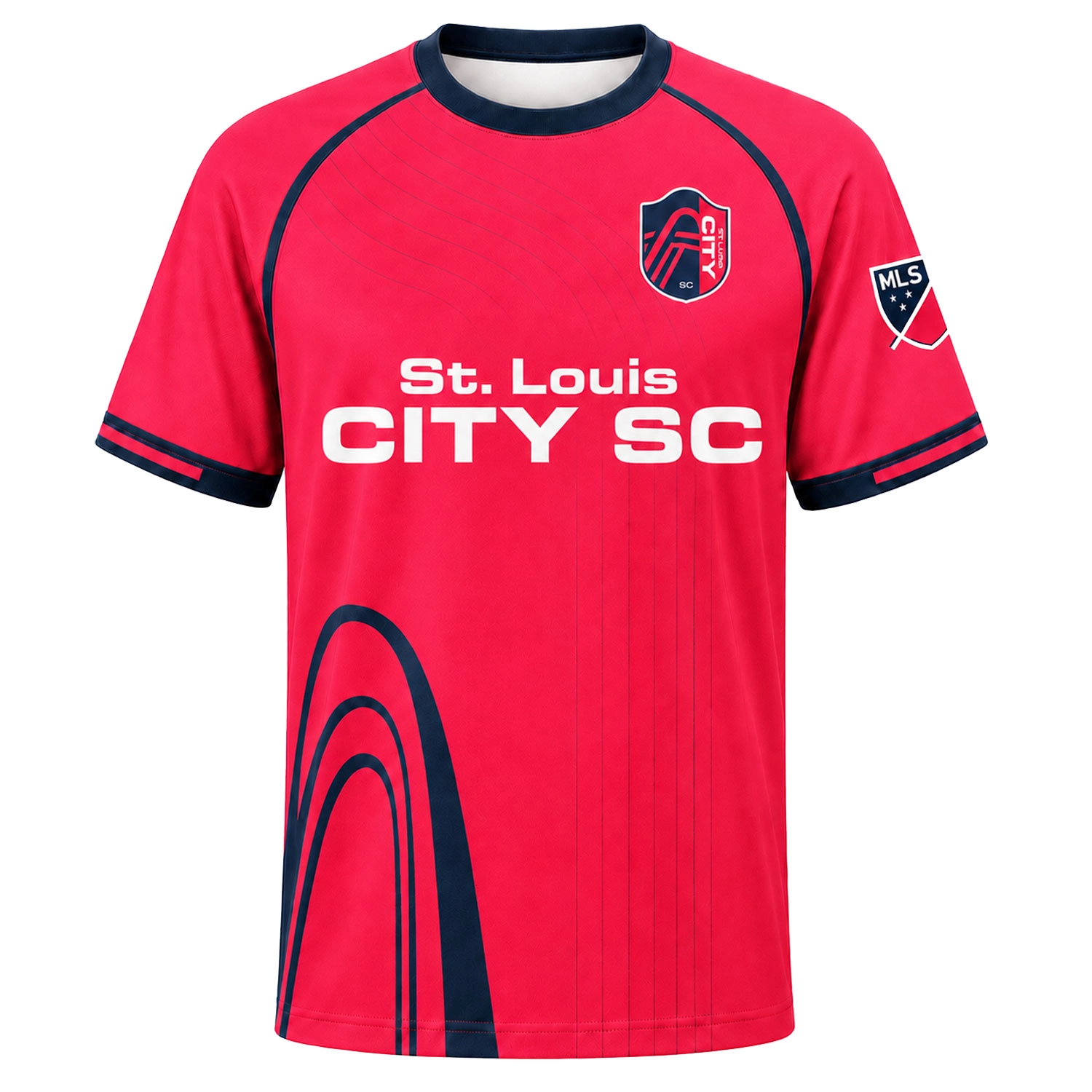 St. Louis City SC Jersey – Stunning Custom Red Wave